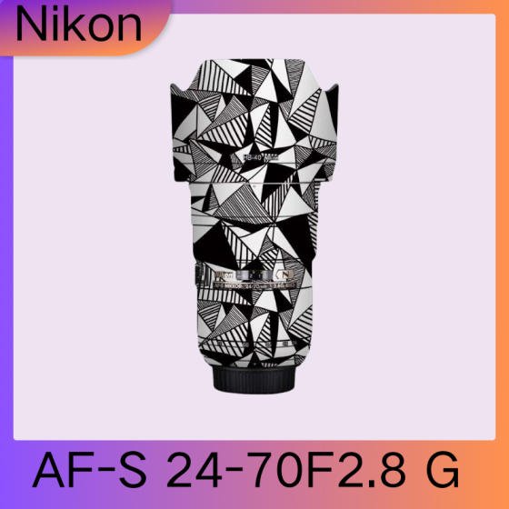 Lentes Nikon AF-S24-70F2.8 G  - Pele câmera, adesivo câmera - com alta resistência a arranhões, à prova d'água e com design elegante.